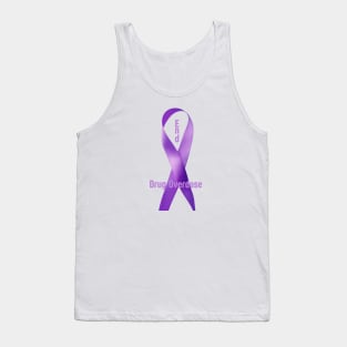 Drug Overdose Awareness Ribbon Tank Top